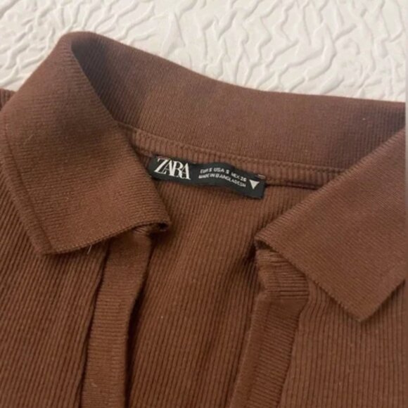 Zara long sleeves crop top - Picture 2 of 3